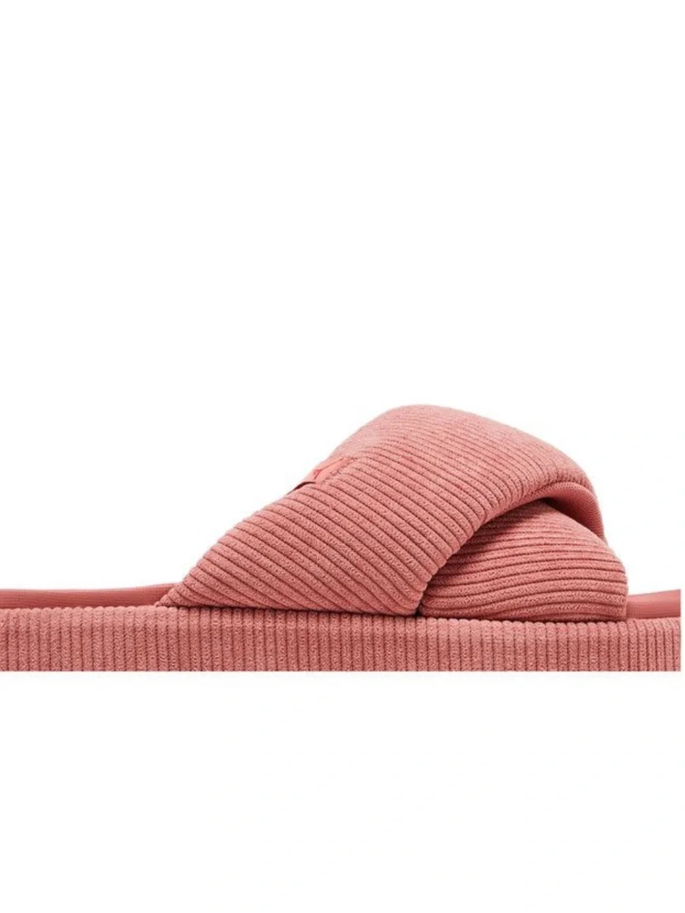 New Jordan Women's Sophia Corduroy Slide in Canyon Pink